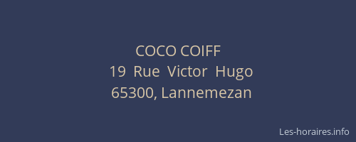 COCO COIFF