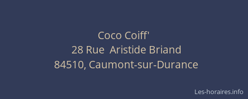 Coco Coiff'
