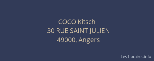 COCO Kitsch