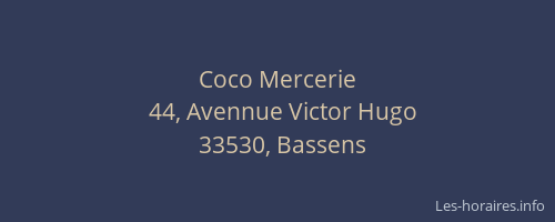 Coco Mercerie