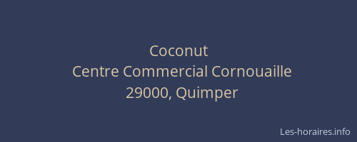 Coconut