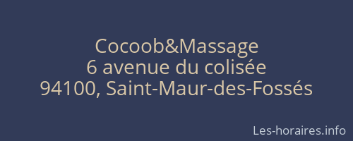 Cocoob&Massage