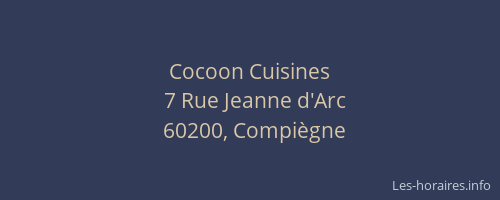Cocoon Cuisines