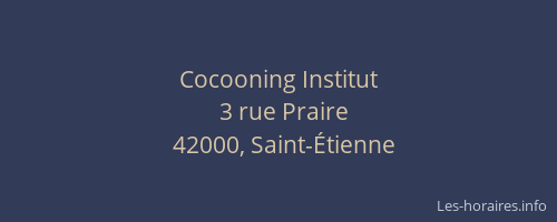 Cocooning Institut
