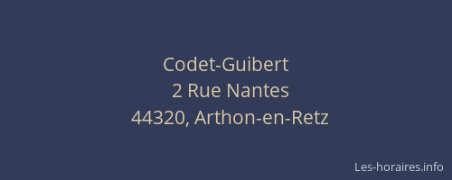 Codet-Guibert