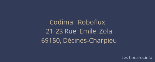 Codima   Roboflux