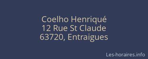 Coelho Henriqué