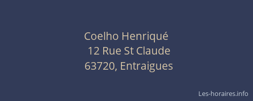 Coelho Henriqué