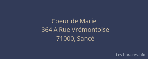Coeur de Marie