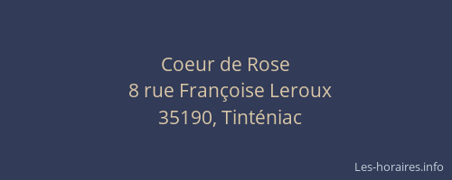Coeur de Rose