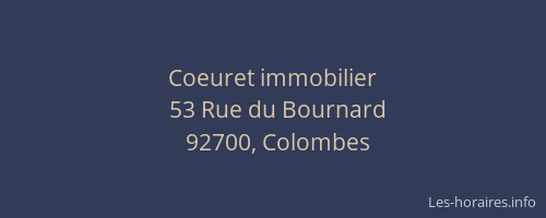 Coeuret immobilier