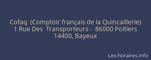 Cofaq  (Comptoir français de la Quincaillerie)