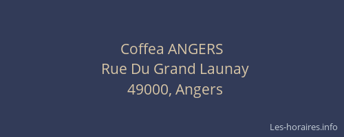 Coffea ANGERS