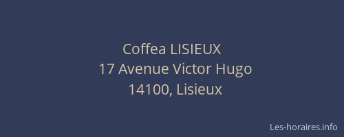 Coffea LISIEUX
