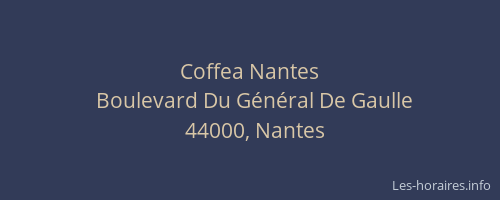 Coffea Nantes
