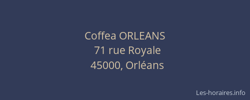 Coffea ORLEANS