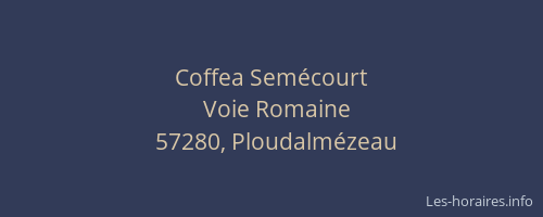Coffea Sem&eacute;court