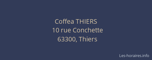 Coffea THIERS