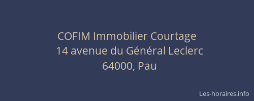 COFIM Immobilier Courtage