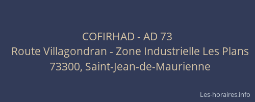 COFIRHAD - AD 73