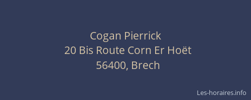 Cogan Pierrick