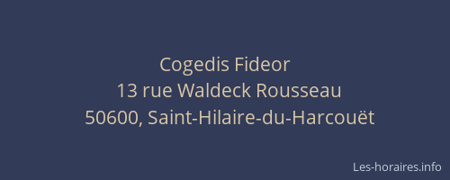 Cogedis Fideor