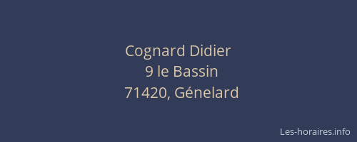 Cognard Didier
