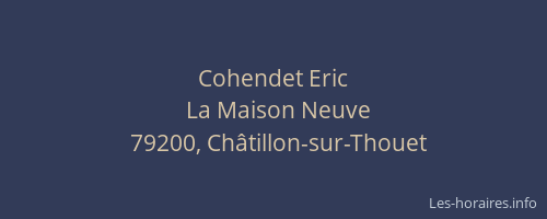 Cohendet Eric