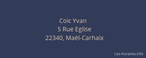 Coic Yvan