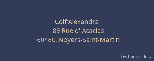 Coif'Alexandra