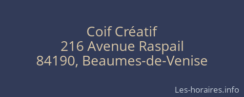Coif Créatif