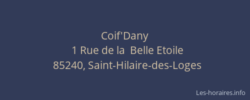 Coif'Dany