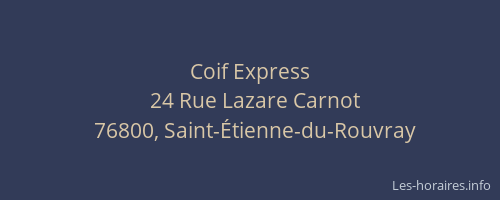 Coif Express
