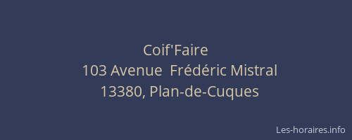 Coif'Faire