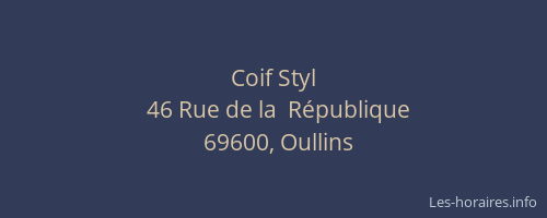 Coif Styl