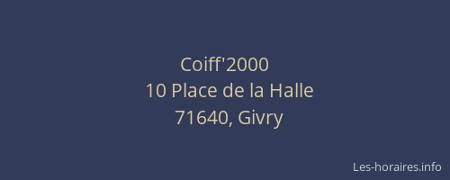 Coiff'2000