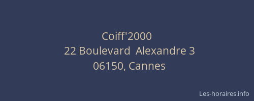 Coiff'2000