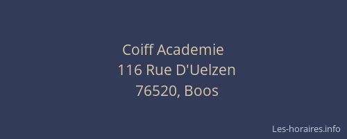 Coiff Academie