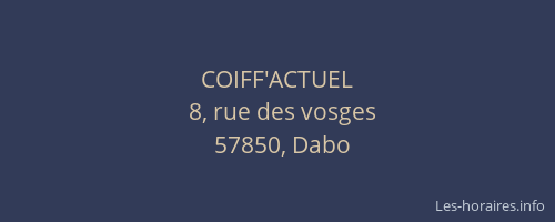 COIFF'ACTUEL