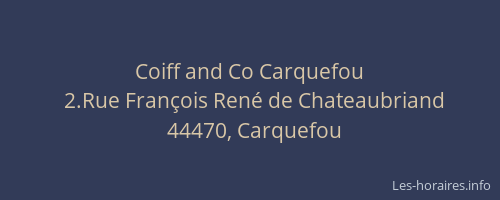 Coiff and Co Carquefou