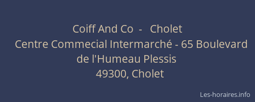 Coiff And Co  -   Cholet