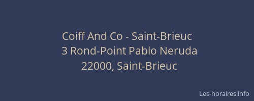 Coiff And Co - Saint-Brieuc