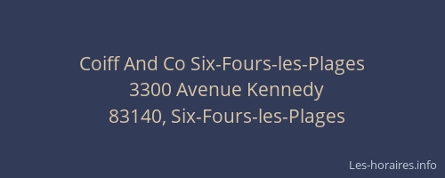 Coiff And Co Six-Fours-les-Plages