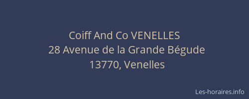 Coiff And Co VENELLES