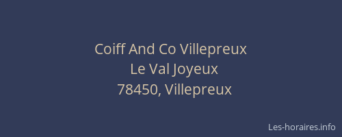 Coiff And Co Villepreux
