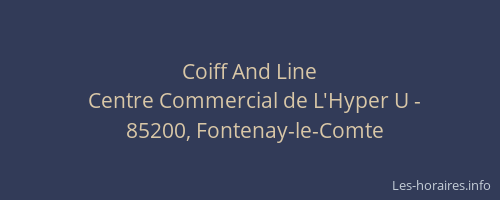 Coiff And Line