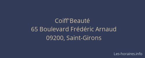 Coiff'Beauté