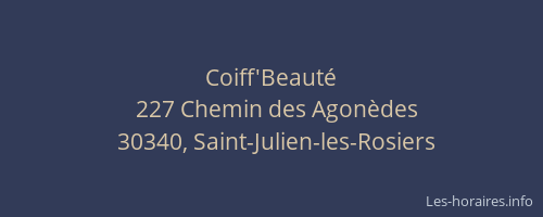 Coiff'Beaut&eacute;