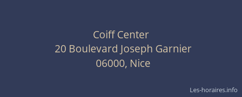Coiff Center