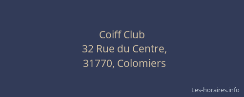 Coiff Club
